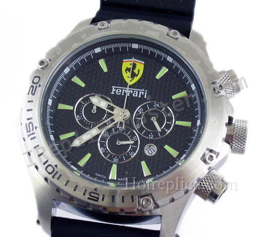 Ferrari Chronograph Replica Watch - Click Image to Close