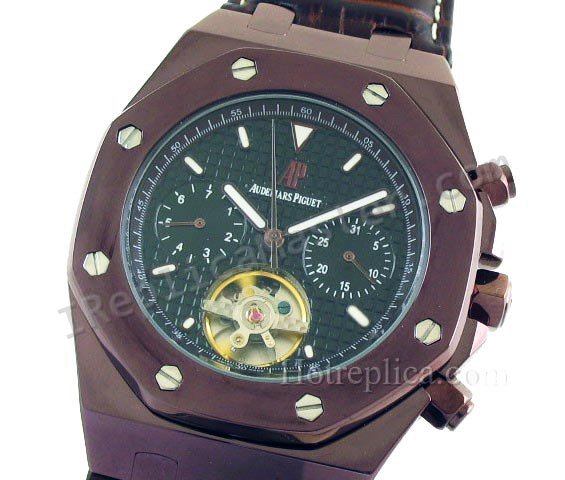 Audemars Piguet Royal Oak Tourbillon Datograph Replica Watch - Click Image to Close