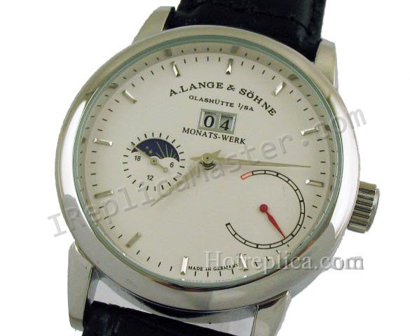 A. Lange & Söhne Monats-Werk Hombres Réplica Reloj - Haga click en la imagen para cerrar