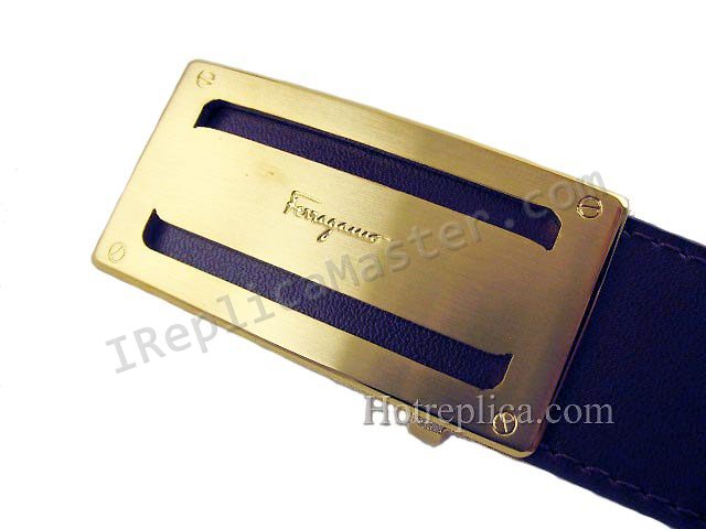 Salvatore Ferragamo Correa de cuero Réplica - Haga click en la imagen para cerrar