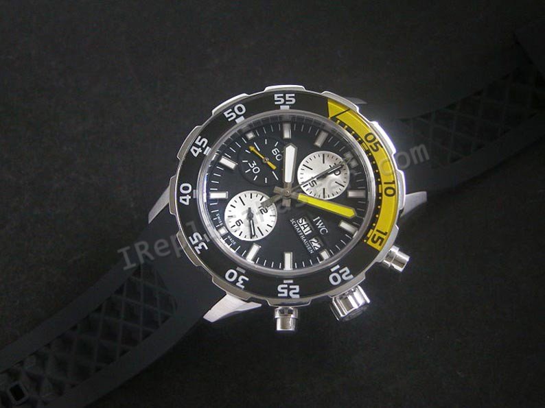 IWCのスペシャルエディションAquatimerクロノグラフ。スイス時計のレプリカ - ウインドウを閉じる