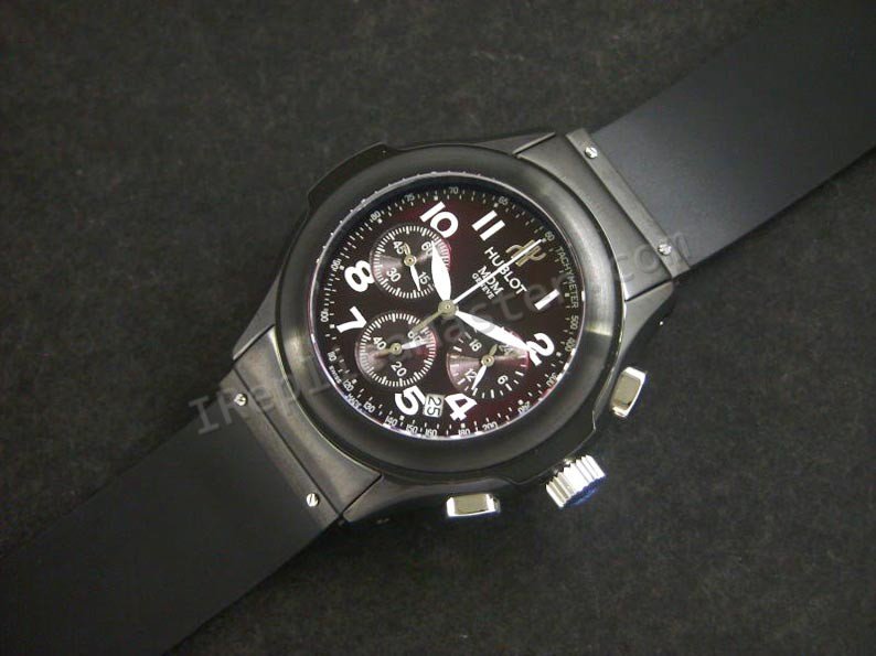Hublot MDM Cronógrafo Réplica Reloj - Haga click en la imagen para cerrar