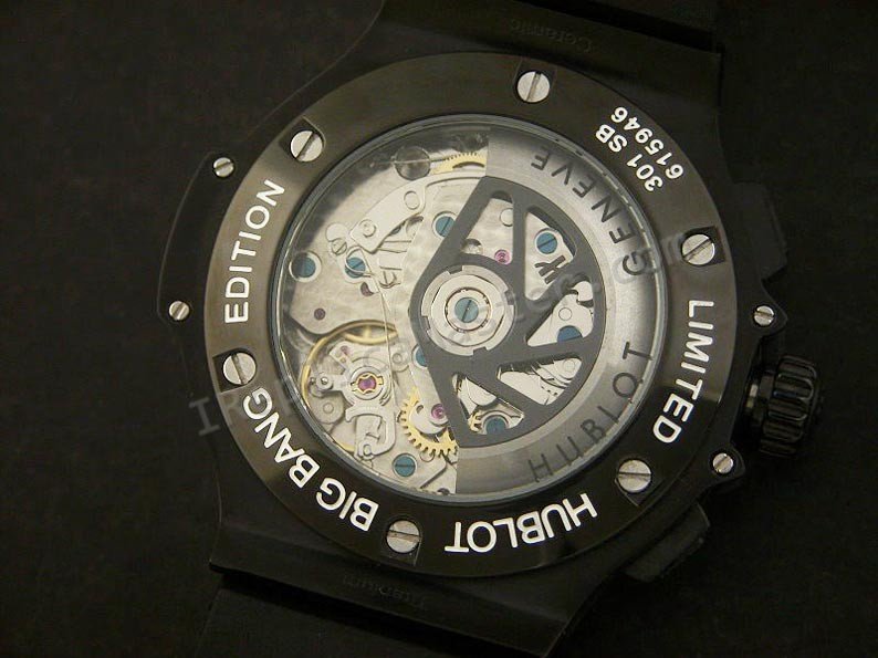 Hublot Big Bang Skeleton automatique Suisse Réplique - Cliquez sur l'image pour la fermer
