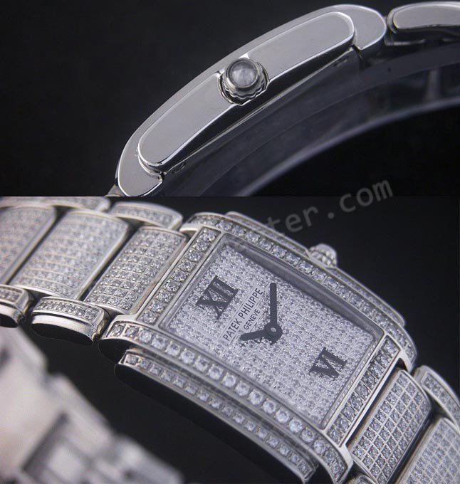 Patek Philippe 24 Stunden Full Diamond Ladies Schweizer Replik Uhr - zum Schließen ins Bild klicken