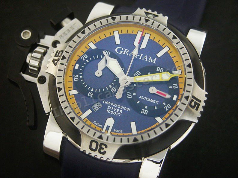 Грэм негабаритных Diver 100T Chronofighter. Swiss Watch реплики - закрыть