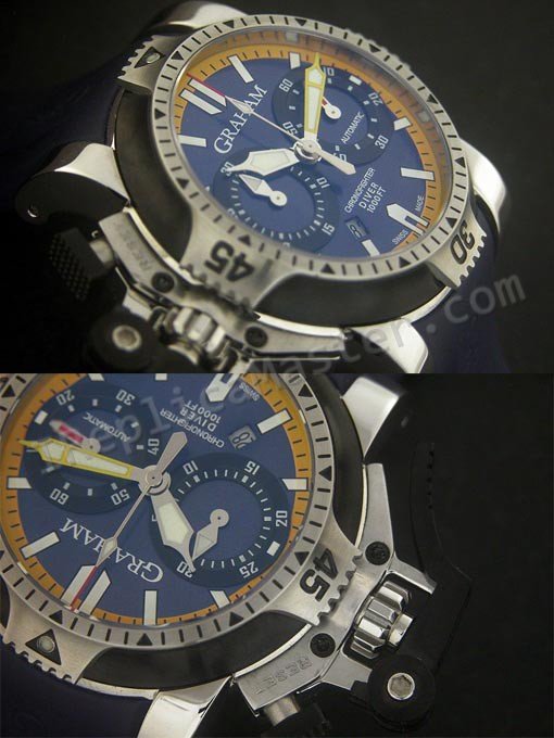 Graham Oversize Diver Chronofighter 100T Suíço Réplica Relógio  Clique na imagem para fechar