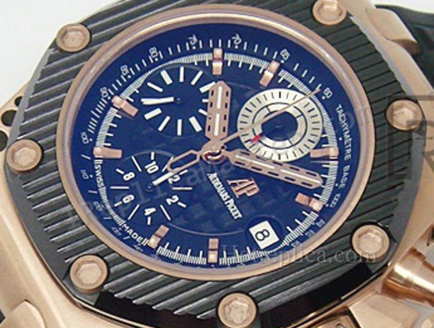 Audemars Piguet Royal Oak Chronograph Survivor Schweizer Replik Uhr - zum Schließen ins Bild klicken