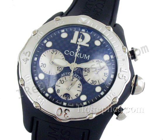 Corum Bubble Diver Chronograph Swiss Replica Watch - Click Image to Close