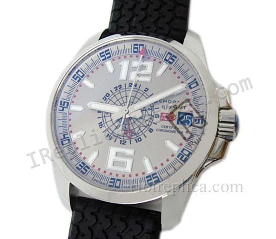 Chopard Mile Milgia Gran Turismo XL GMT Swiss Replica Watch - Click Image to Close