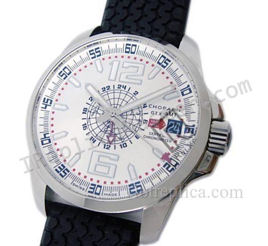Chopard Mile Milgia Gran Turismo XL GMT Swiss Replica Watch - Click Image to Close