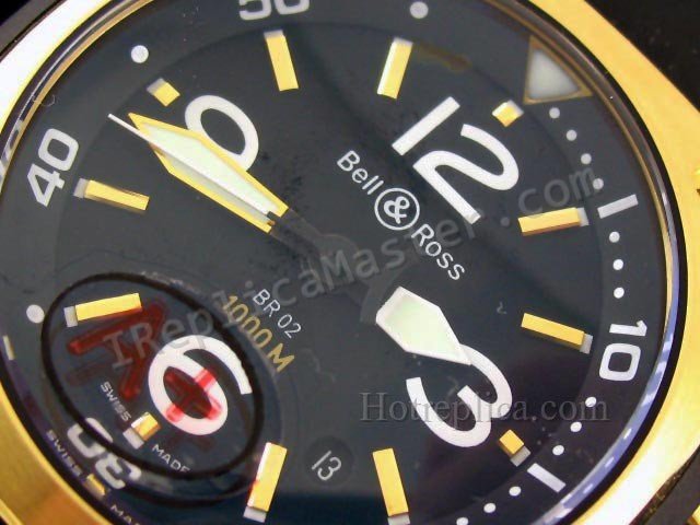 Bell e BR Instrumento Ross 02 Suíço Réplica Relógio  Clique na imagem para fechar