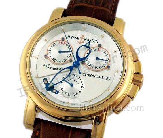 Ulysse Nardin Sonata Cathedral Dual Watch Temps Réplique Montre - Cliquez sur l'image pour la fermer