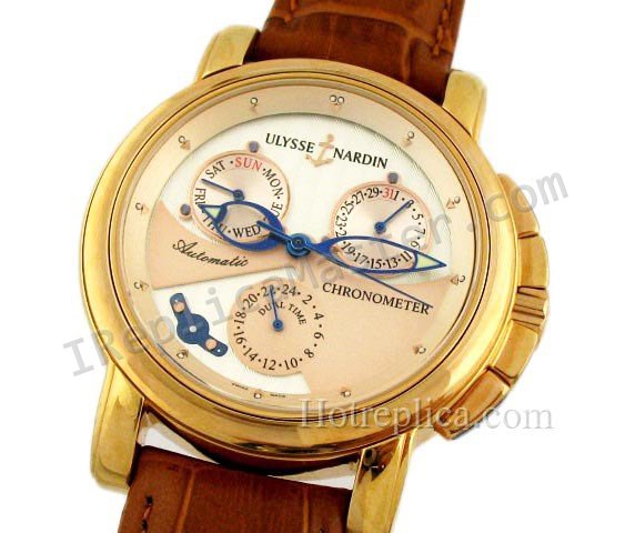 Ulysse Nardin Sonata Cattedrale Dual Time Orologio Replica - Clicca l'immagine per chiudere