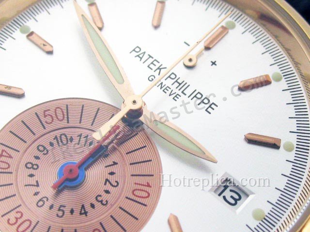 Patek Philippe Montre chronographe annuel Réplique Montre - Cliquez sur l'image pour la fermer