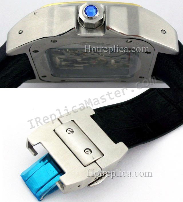 Cartier Santos 100 Squelette Replica Watch - Click Image to Close