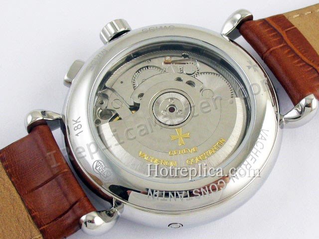Vacheron Constantin Malte Tourbillon Day Date Replica Watch - Click Image to Close