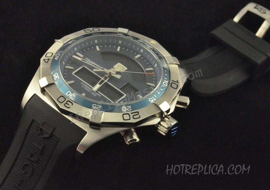 Tag Heuer Aquaracer Webber marca Grand-Fecha Réplica Reloj - Haga click en la imagen para cerrar