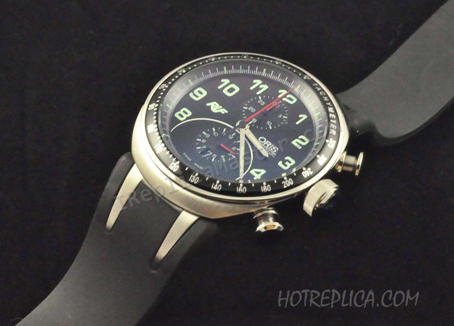 Oris Chronograph Schumocher F1 Team Replik Uhr - zum Schließen ins Bild klicken