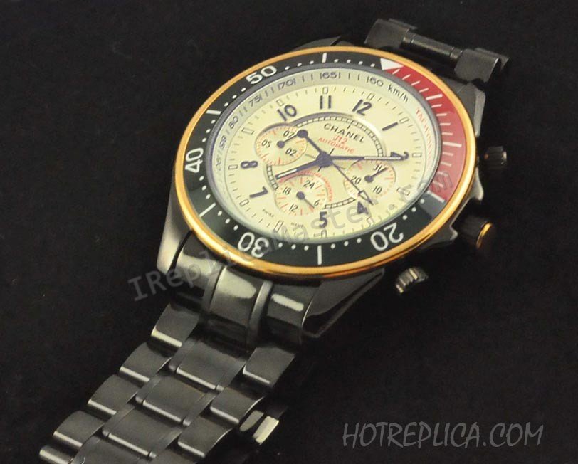 Chanel J12 Datograph Replica Watch - Click Image to Close