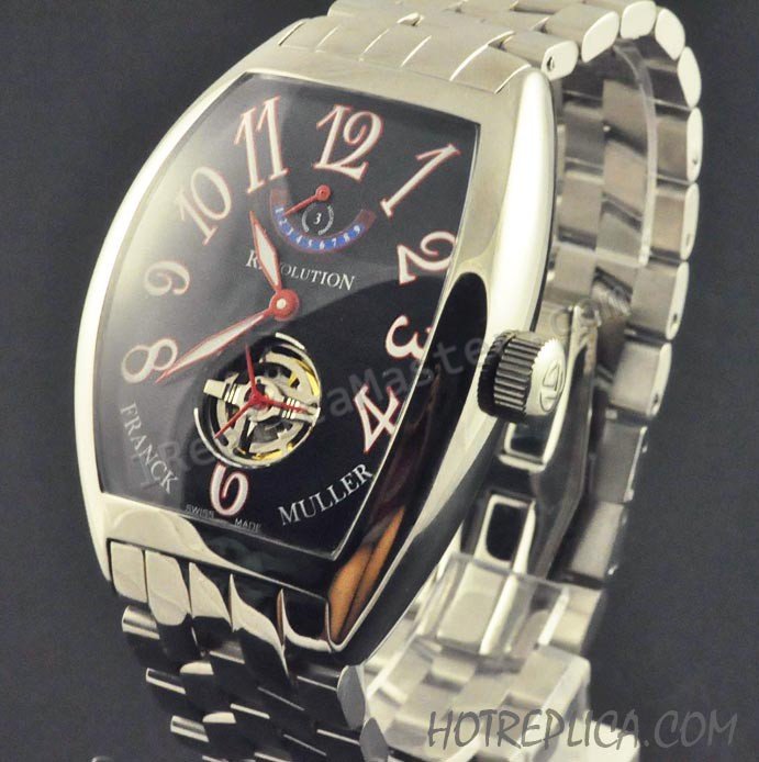 Franck Muller Revolution Power Reserve Tourbillon Orologio Replica - Clicca l'immagine per chiudere