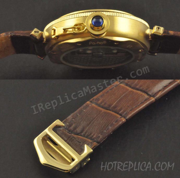 Cartier Pasha oro Grid Réplica Reloj - Haga click en la imagen para cerrar