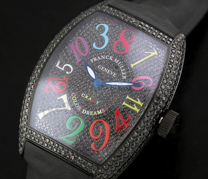 Franck Muller horas Color Crazy Dreams Reloj Suizo Réplica - Haga click en la imagen para cerrar