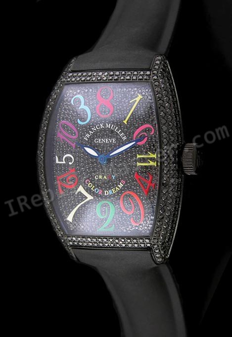 Franck Muller Crazy Цвет час Dreams Швейцарский реплики - закрыть