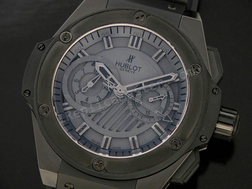 Hublot pouvoir King Limited Edition Chronographe Suisse Réplique - Cliquez sur l'image pour la fermer
