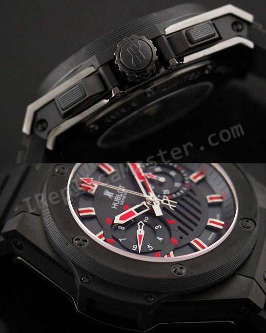 Hublot King Power Limited Edition Chronograph Schweizer Replik Uhr - zum Schließen ins Bild klicken