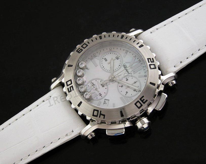 Chopard Happy Sport Chronograph Schweizer Replik Uhr - zum Schließen ins Bild klicken
