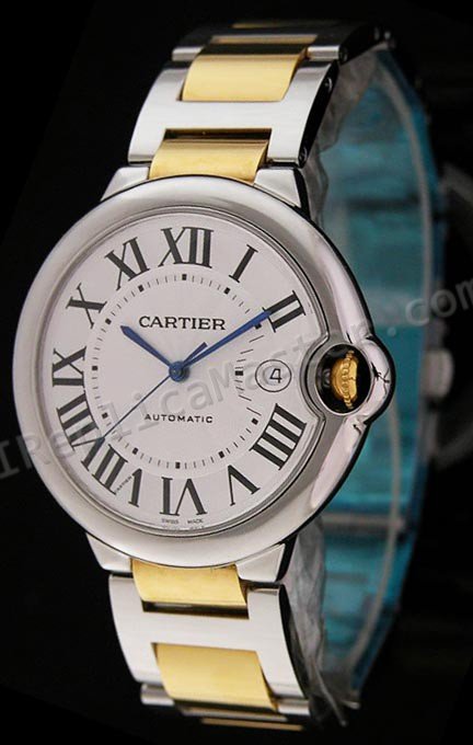 Cartier Ballon de, Big SizeSchweizer Replik Uhr - zum Schließen ins Bild klicken
