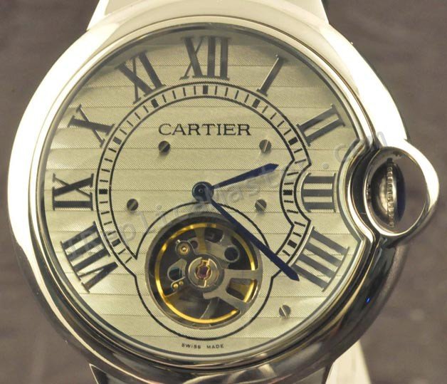 Cartier Balloon Bleu de tourbillon, Big Size Replica Watch - Click Image to Close