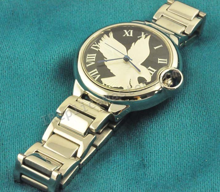 Cartier globo Bleu de réplica Réplica Reloj - Haga click en la imagen para cerrar