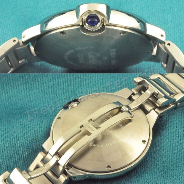 Cartier globo Bleu de réplica Réplica Reloj - Haga click en la imagen para cerrar