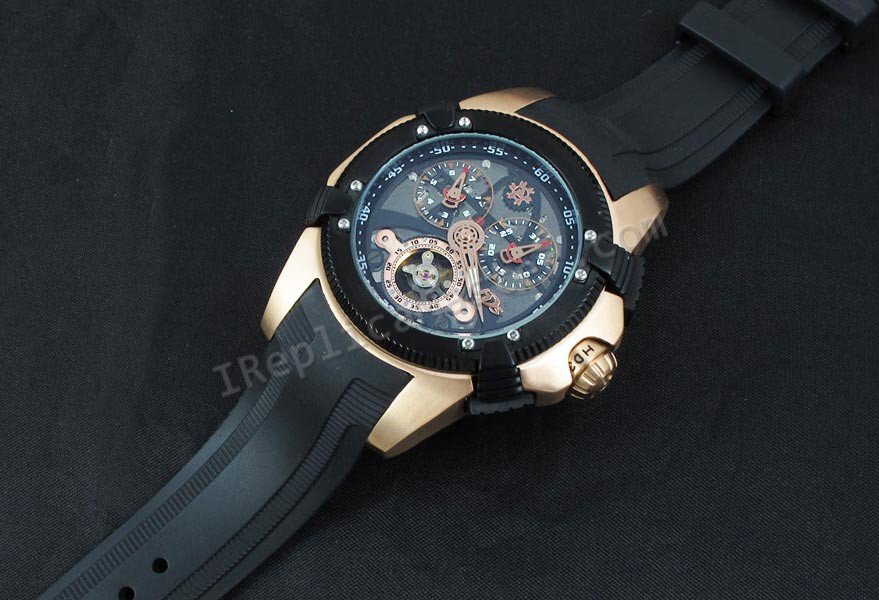 Hysek HD3 Three Minds Tourbillon Replik Uhr - zum Schließen ins Bild klicken