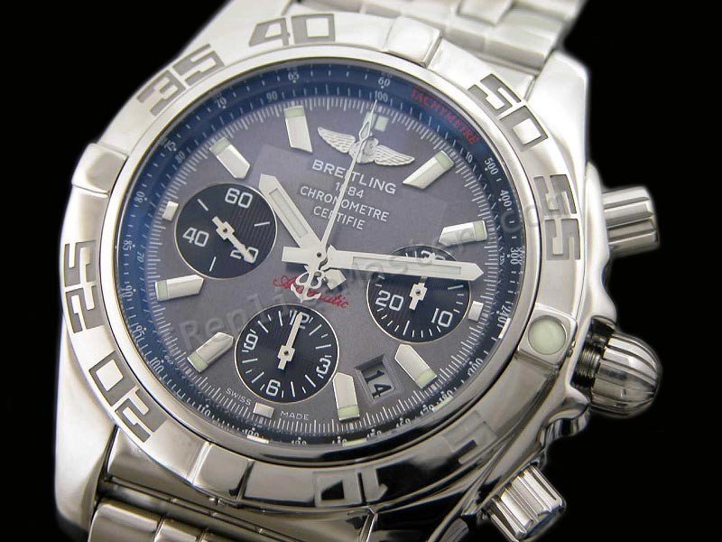 ブライトリングのChronomat B1の炭素スイスレプリカ - ウインドウを閉じる