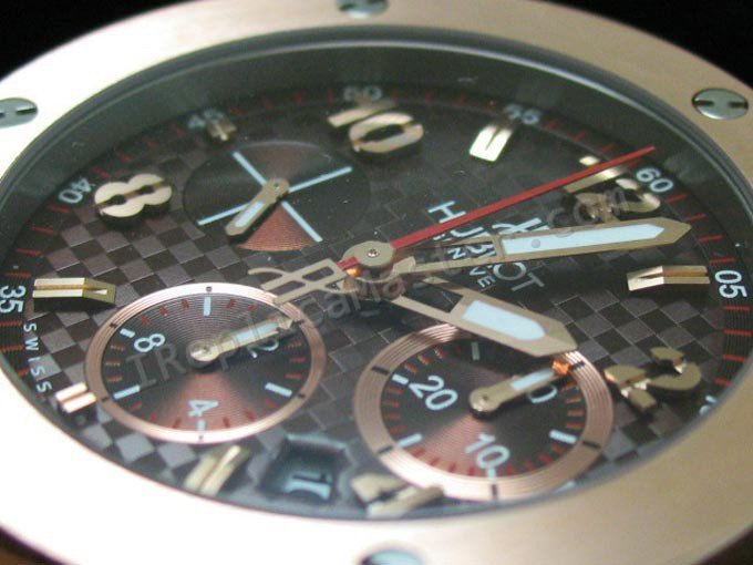 Hublot Big Bang Chronograph Schweizer Replik Uhr - zum Schließen ins Bild klicken