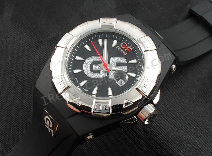 Gianfranco Ferre Noir Réplique Montre grandeur des petites Réplique Montre - Cliquez sur l'image pour la fermer