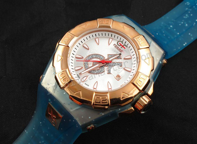 Gianfranco Ferre Blue Small Size Replik Uhr - zum Schließen ins Bild klicken