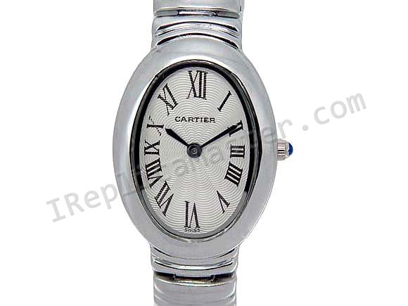 Cartier Ladies Baignoire Replik Uhr - zum Schließen ins Bild klicken