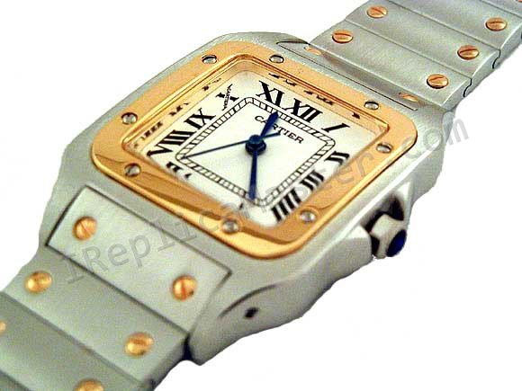 Cartier Santos PM Replik Uhr