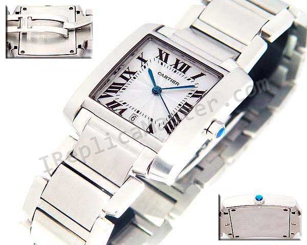 Cartier Tank Francaise Réplica Reloj - Haga click en la imagen para cerrar