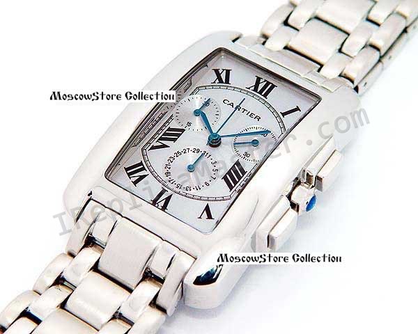 Cartier Tank Americaine Chrono Replica Watch