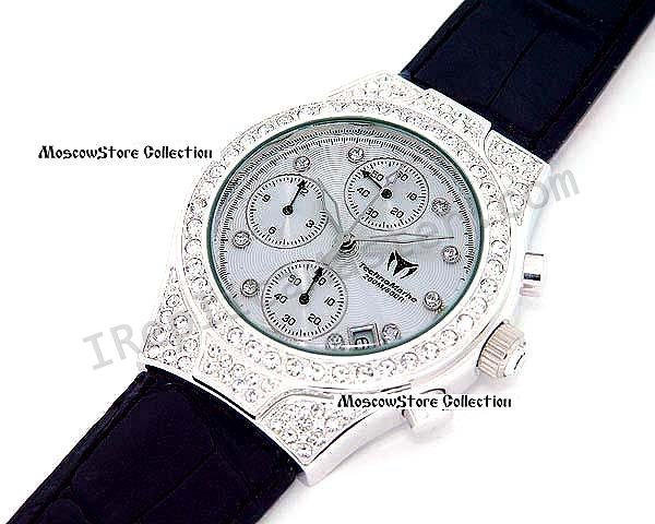 Techno Marine Watch Diamond Chronographe Réplique Montre - Cliquez sur l'image pour la fermer