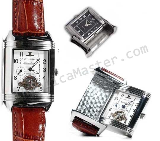 Jaeger Le Coultre Reverso Duetto Watch Tourbillon Réplique Montre
