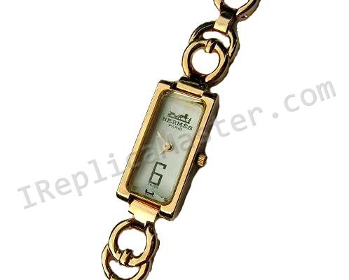 Hermes Jewelry Ladies Replica Watch - Click Image to Close