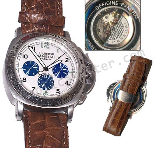 Officine Panerai Luminor Chrono Flyback Реплика Смотреть