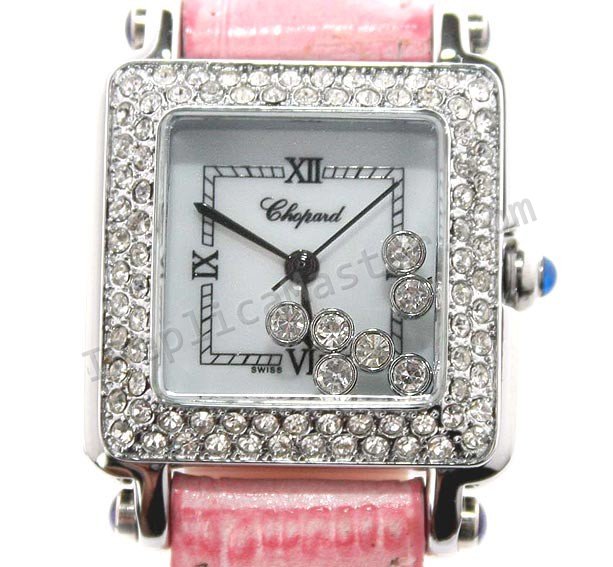 Chopard Happy Реплика Часы Бриллианты - закрыть