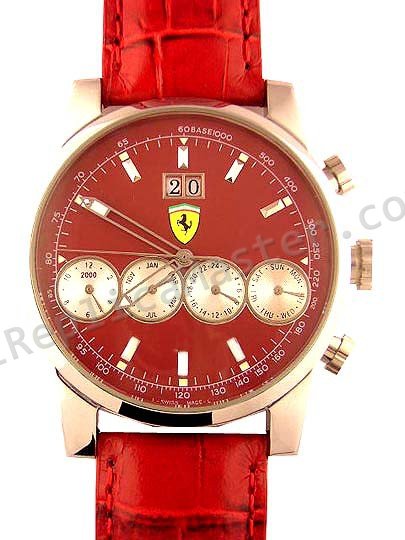 Ferrari Maranello Kalender Grand Complication Replik Uhr - zum Schließen ins Bild klicken