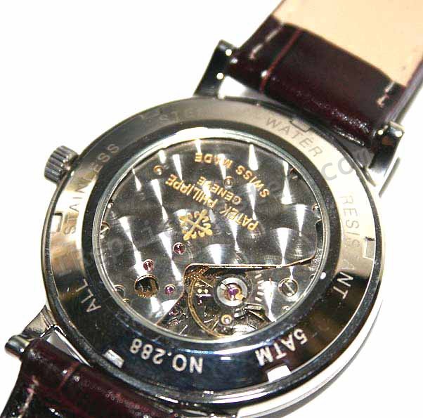 Patek Philippe Calatrava Segundos pequeñas joyas Réplica Reloj - Haga click en la imagen para cerrar